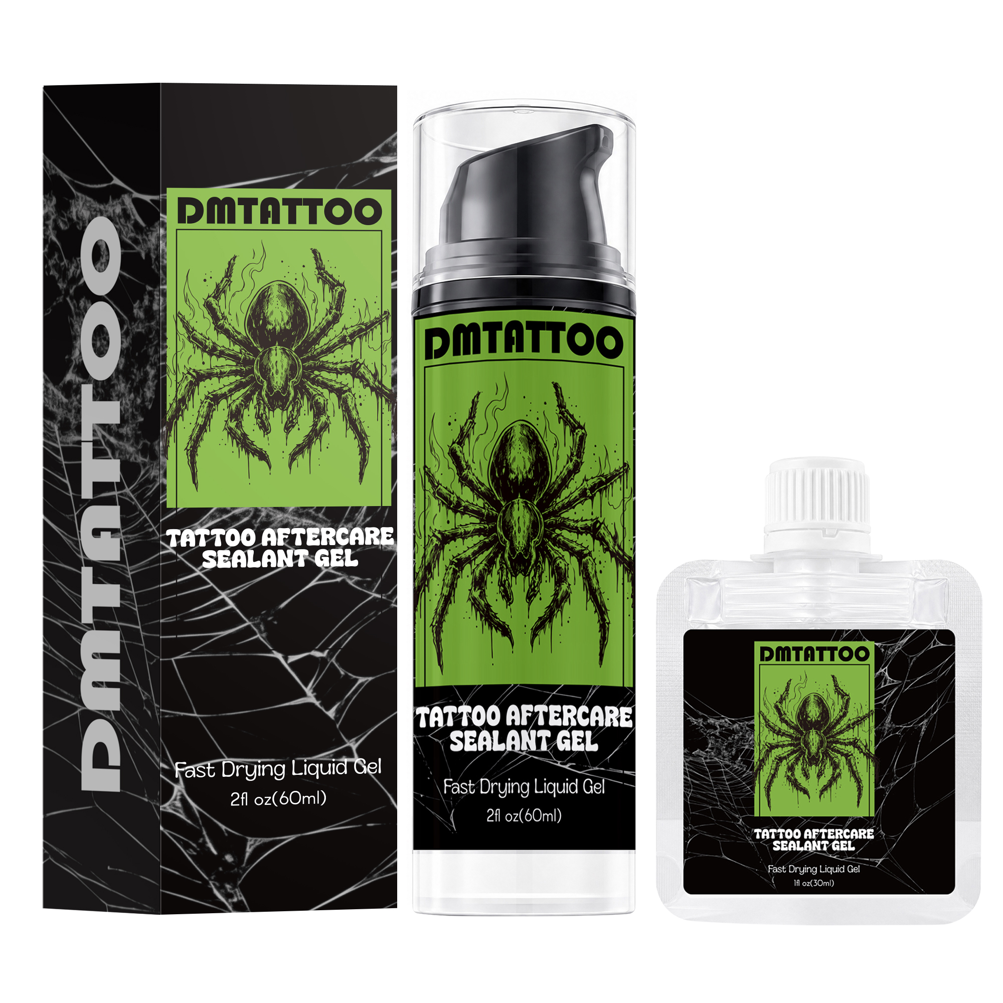 Healing Wellness - DM 30/60ml Tattoo Aftercare Sealant Gel