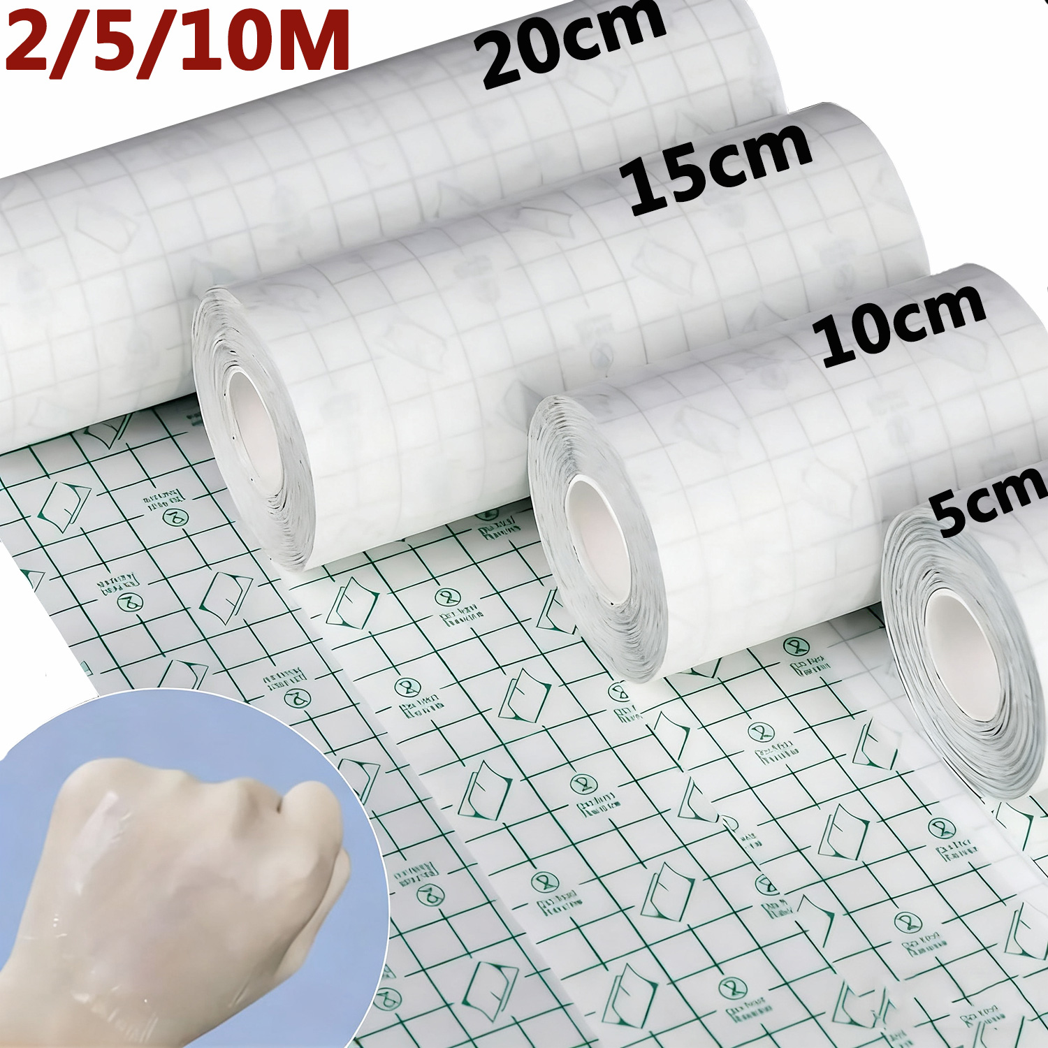 Healing Wellness - 10/5/2M Tattoo Healing Film PU Tape