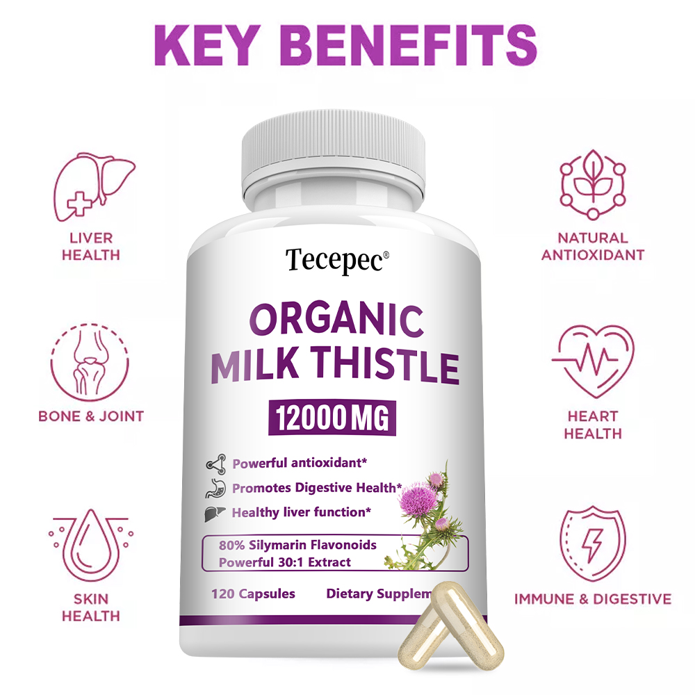 Milk Thistle Extract Capsules, - Herbal Wellness Water recensie en prijs