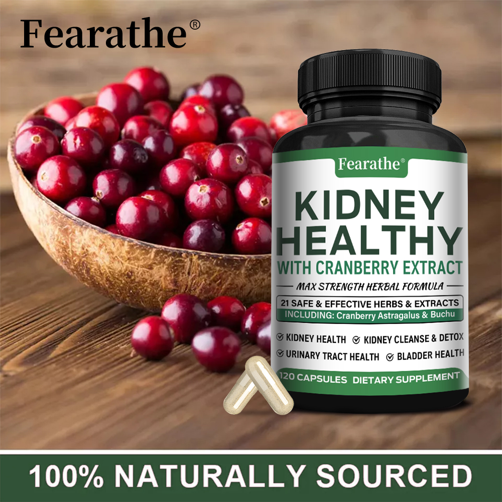 Kidney Support Capsules, Cranb - Herbal Wellness Water recensie en prijs