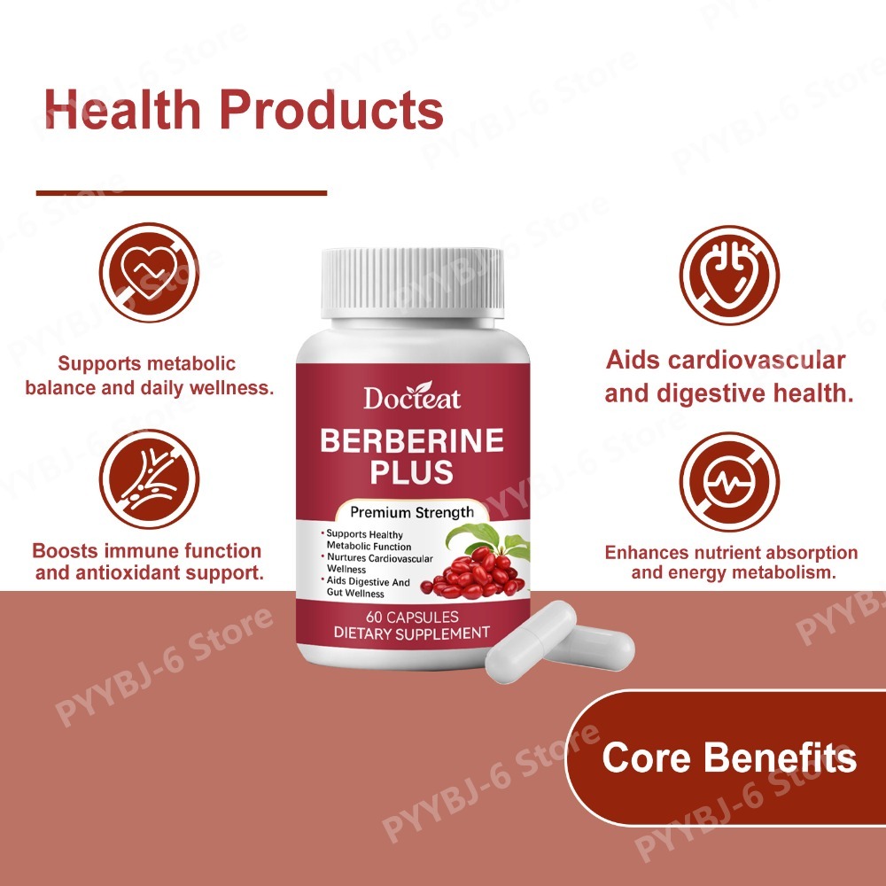 Berberine Plus Supplement 60Ca - Herbal Wellness recensie en prijs