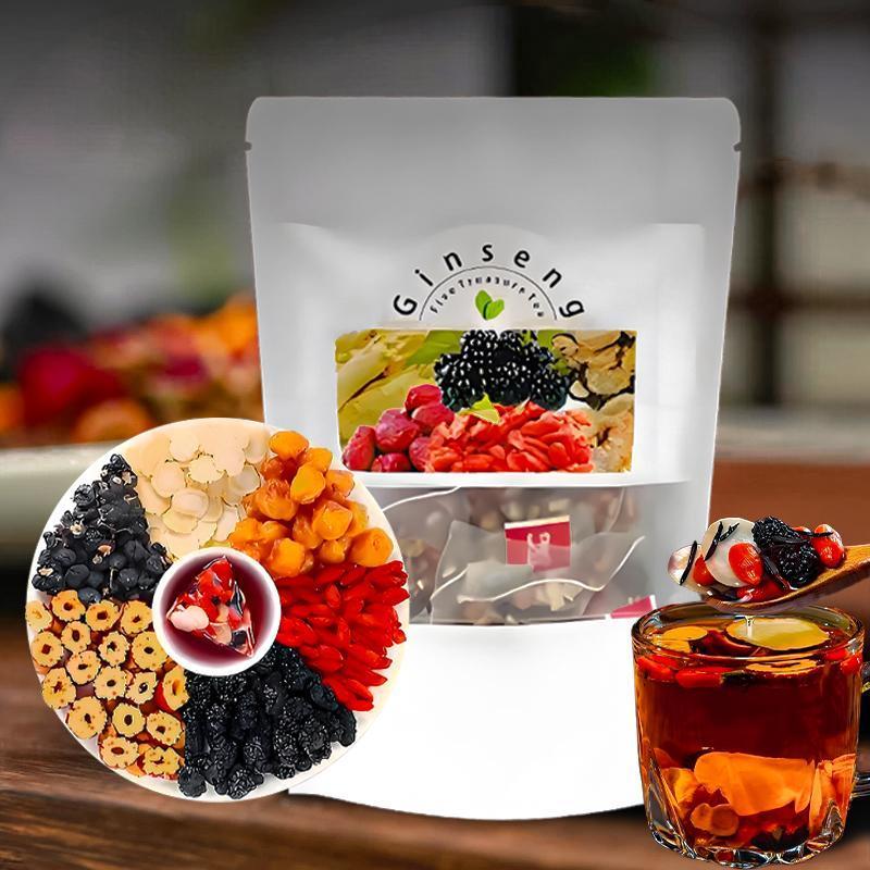 Ginseng Five Treasure Tea Natu - Herbal Wellness recensie en prijs