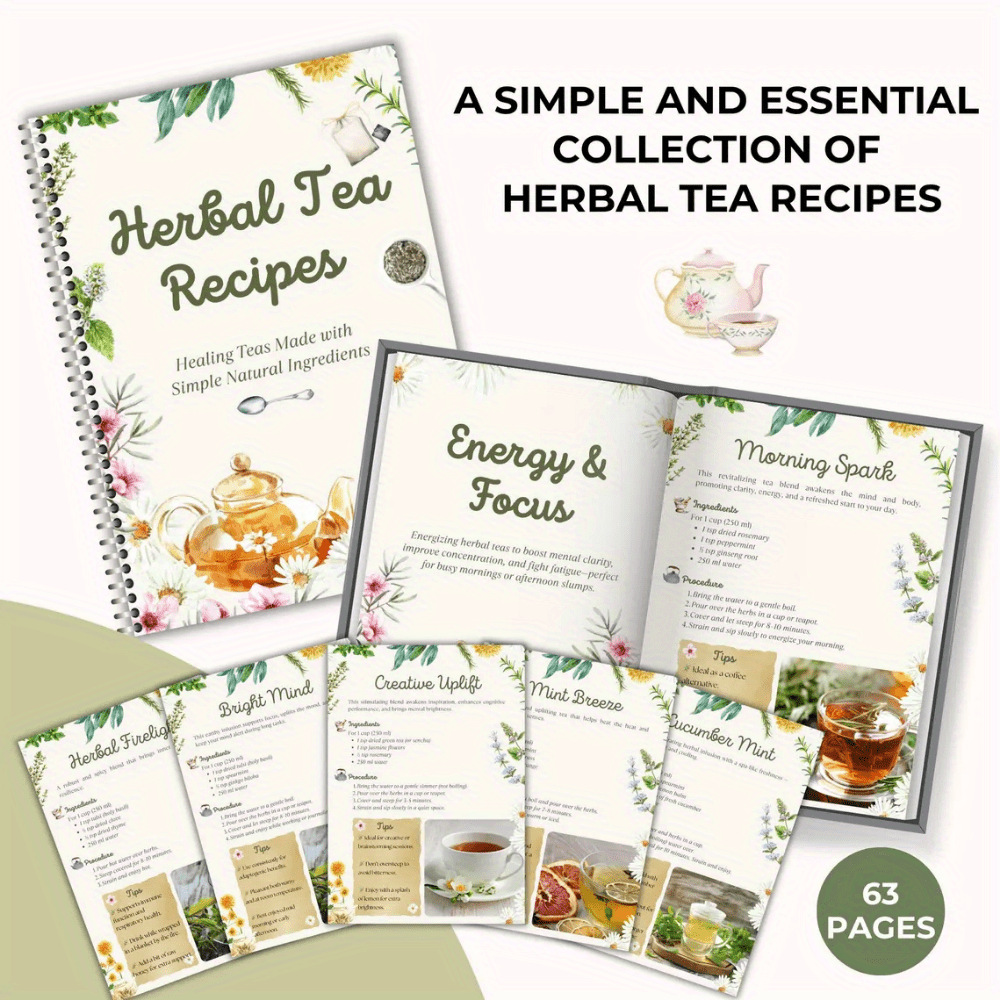 Herbal Tea Recipes Book – Natu - Herbal Wellness Book recensie en prijs