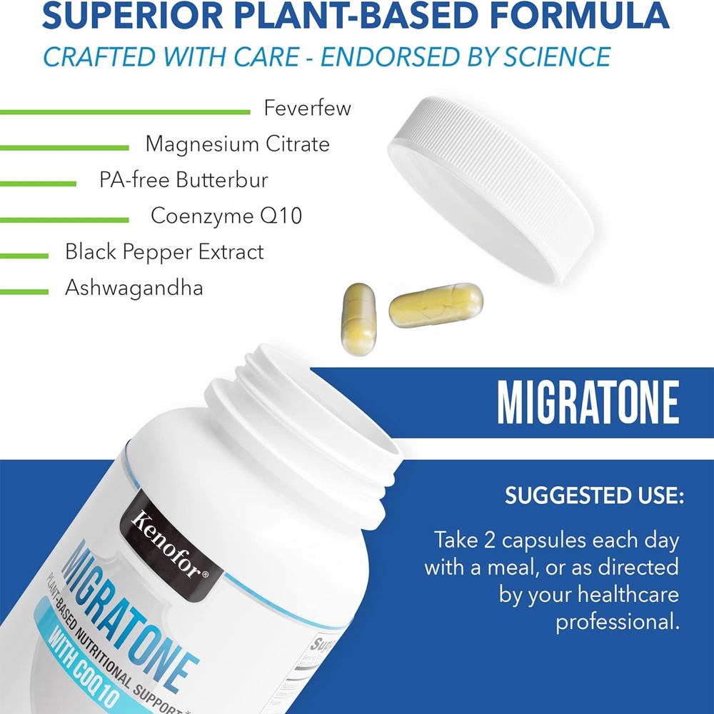 Migratone Herbal Complex Capsu - Herbal Wellness Water recensie en prijs