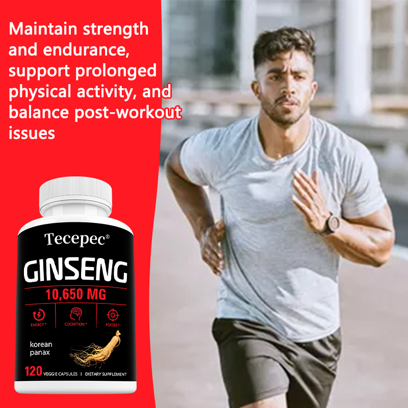 Korean Red Panax Ginseng Capsu - Herbal Wellness Water recensie en prijs