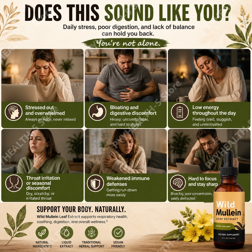 Wild Mullein Leaf Drops with G - Herbal Wellness recensie en prijs