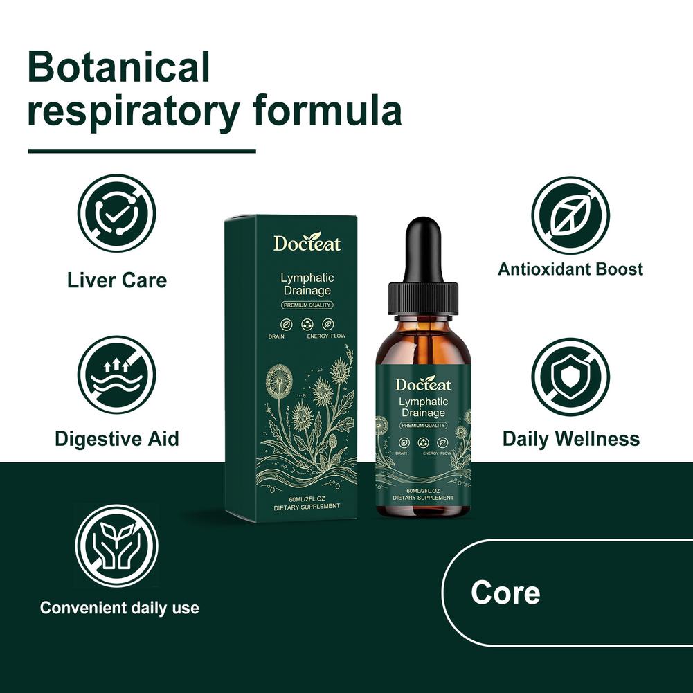 60ml Docteat Lymphatic Drainag - Herbal Wellness recensie en prijs