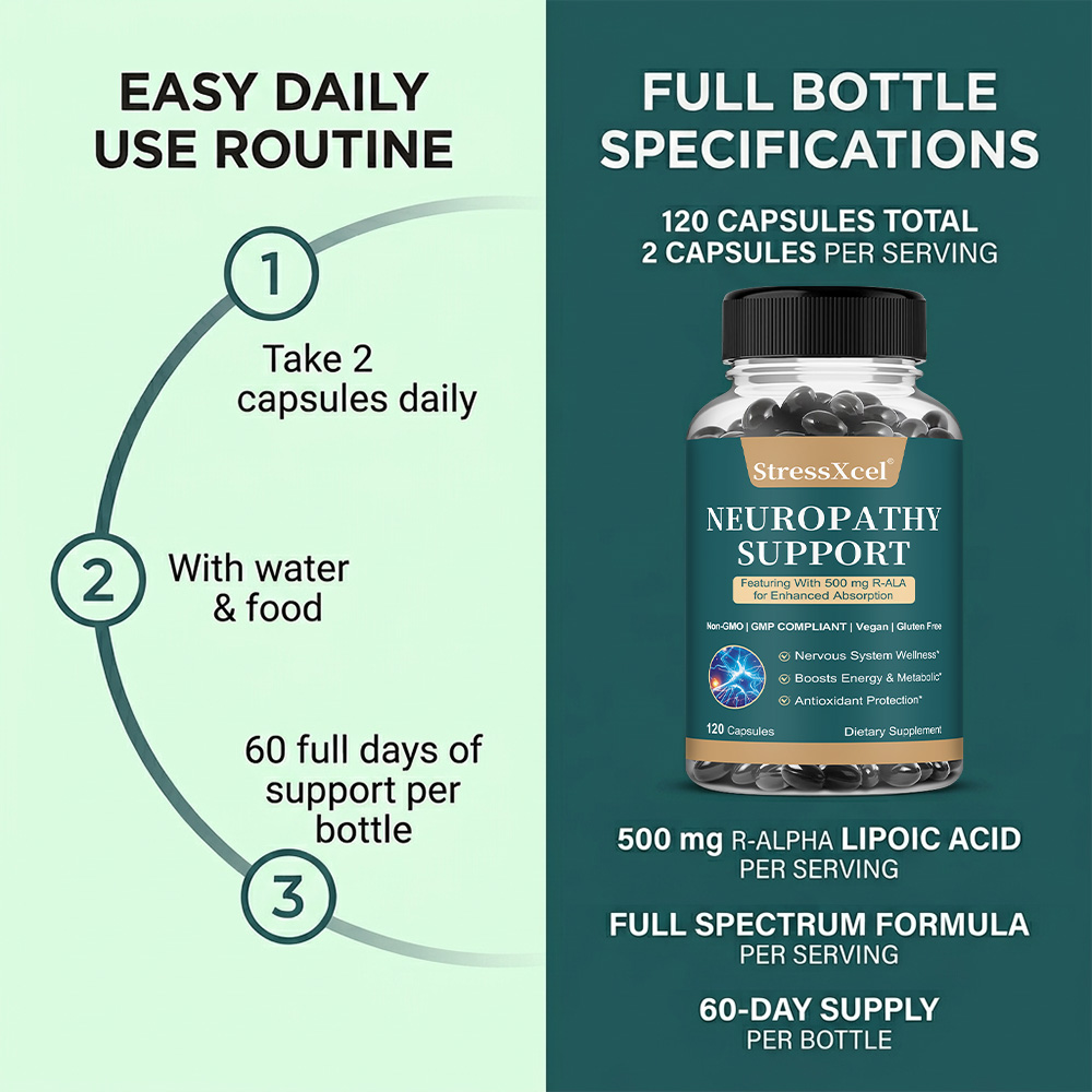 Neuropathy Capsules, Herbal Bl - Herbal Wellness Water recensie en prijs