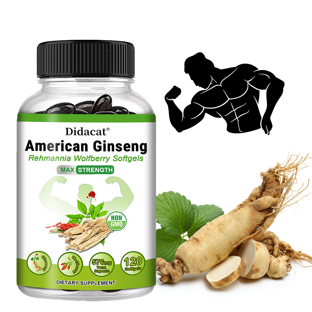 American Ginseng Capsules, Nat - Herbal Wellness Water recensie en prijs