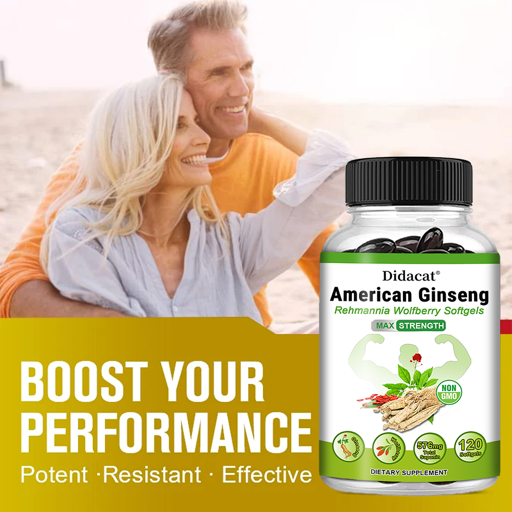 American Ginseng Capsules, Nat - Herbal Wellness Water recensie en prijs