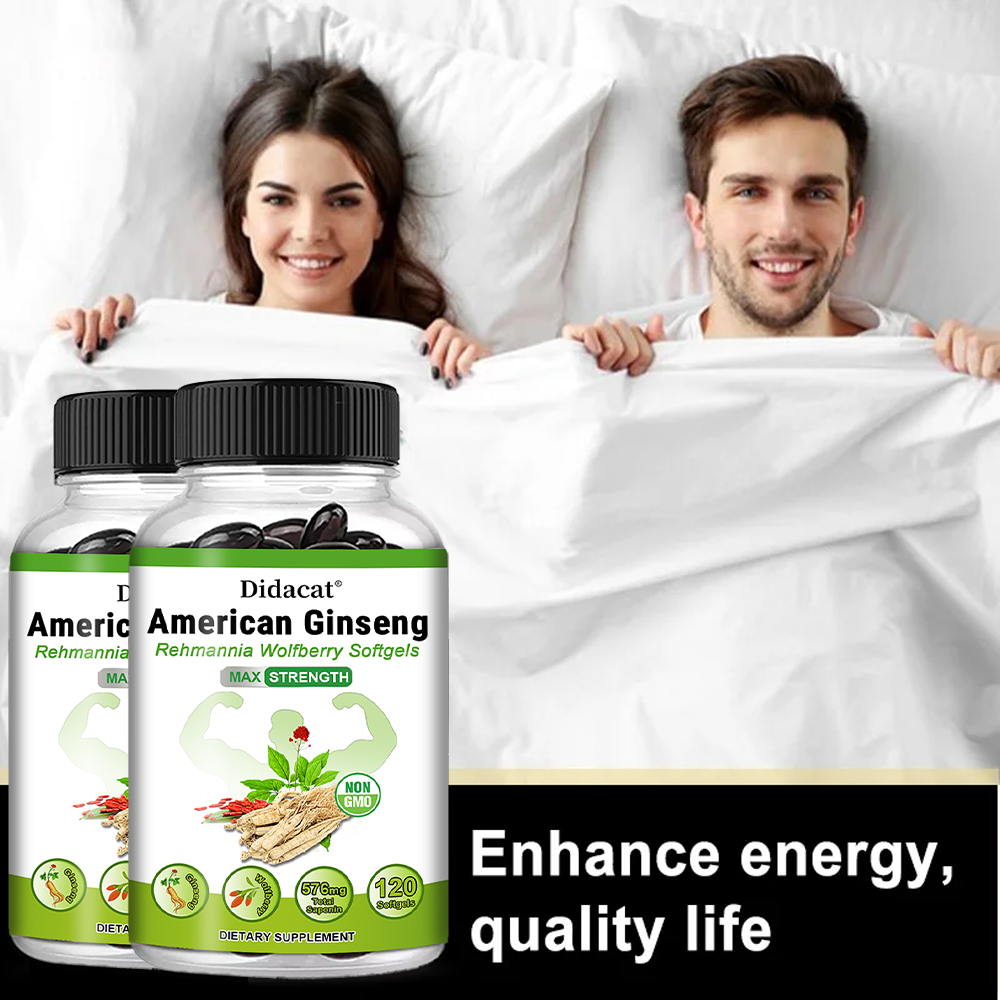 American Ginseng Capsules, Nat - Herbal Wellness Water recensie en prijs