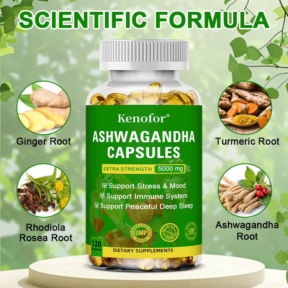 Ashwagandha Complex Capsules 2 - Herbal Wellness Water recensie en prijs