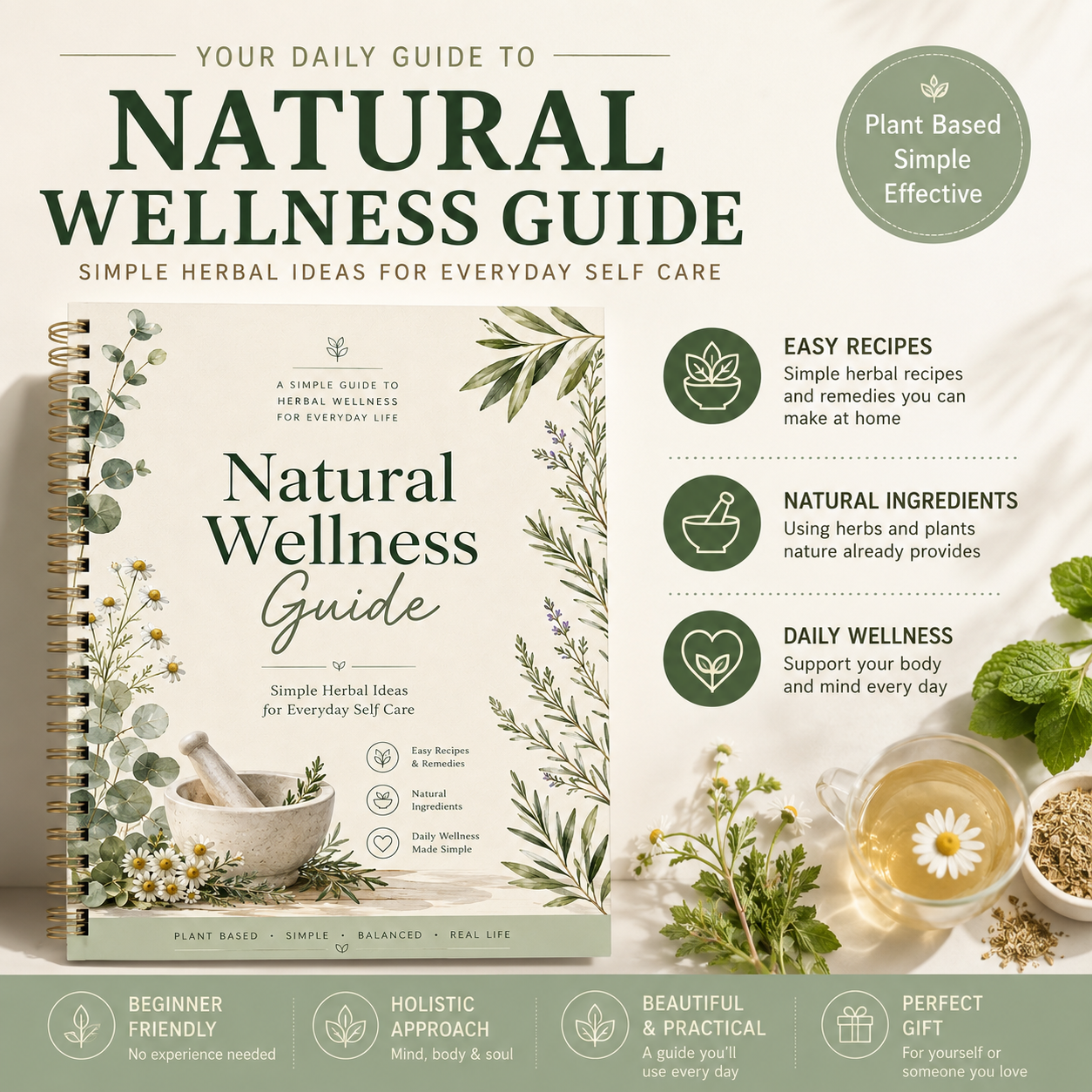 Natural Herbal Healing Guide B - Herbal Wellness Book recensie en prijs