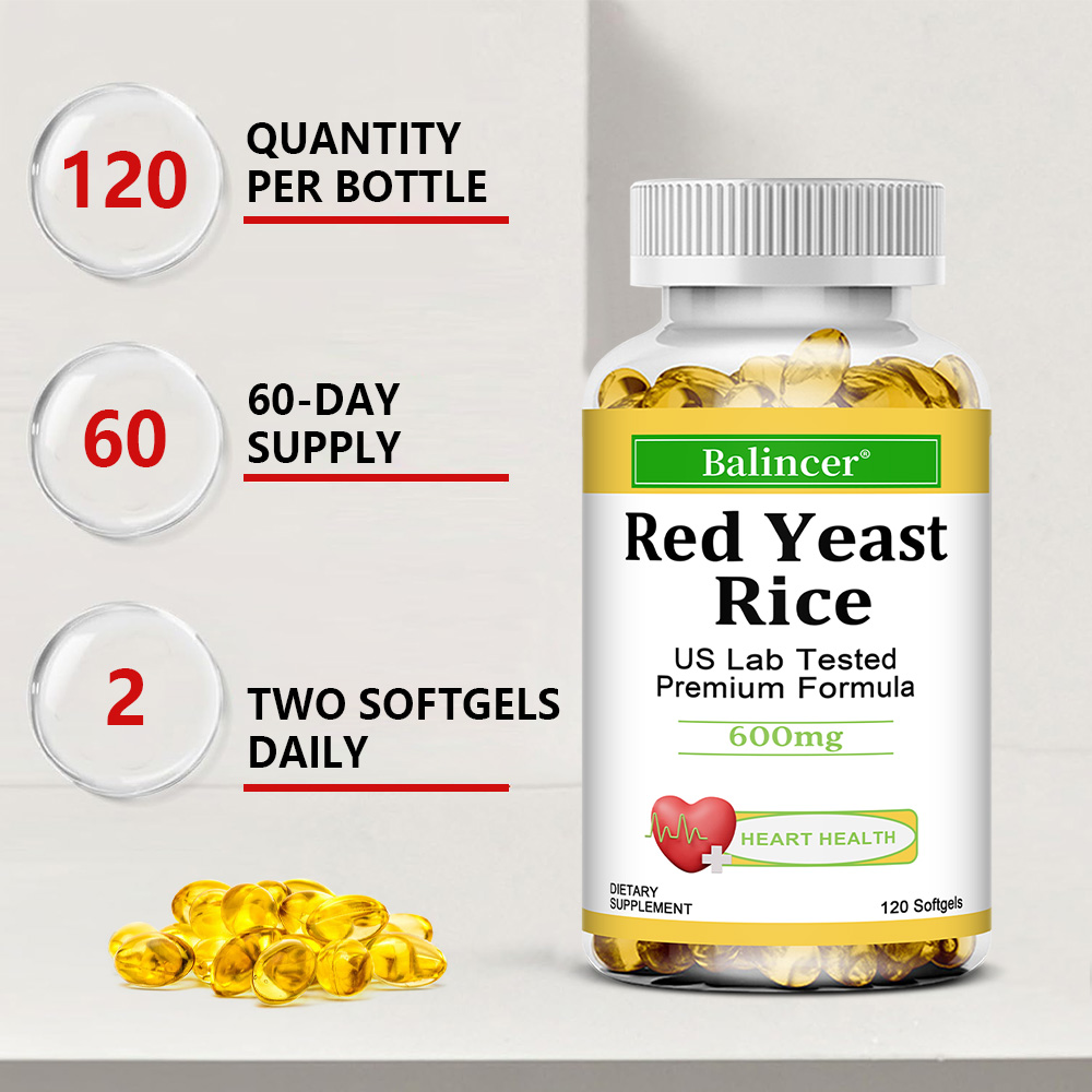 Red Yeast Rice Capsules, Herba - Herbal Wellness Water recensie en prijs