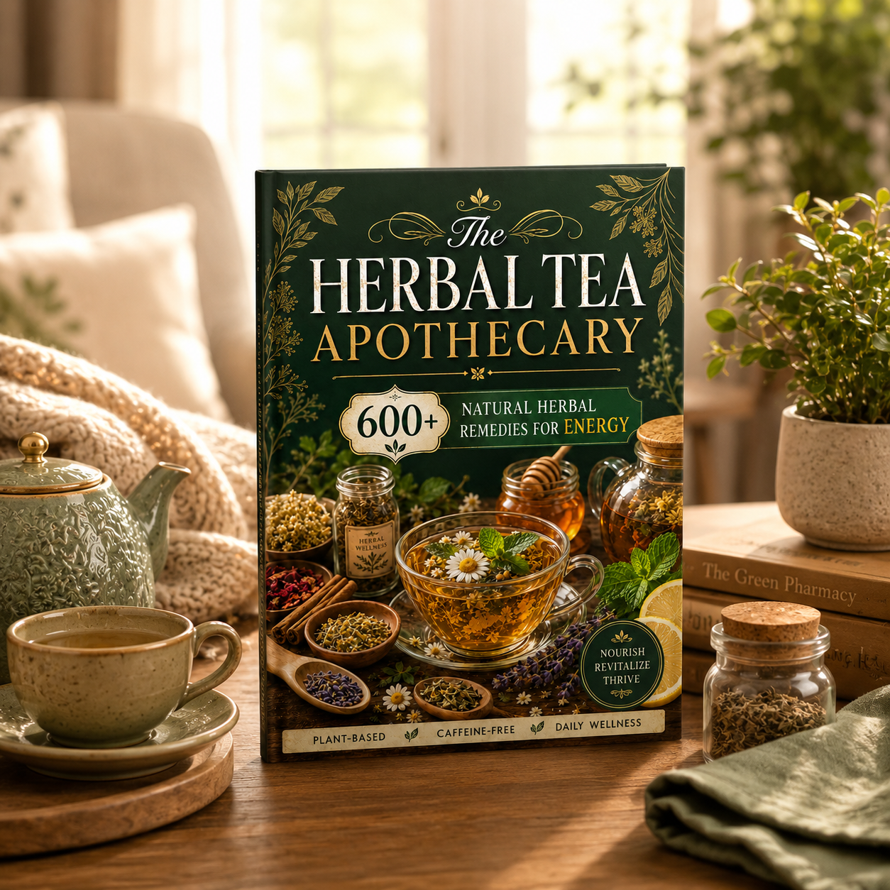 Herbal Tea Health Handbook A5  - Herbal Wellness recensie en prijs
