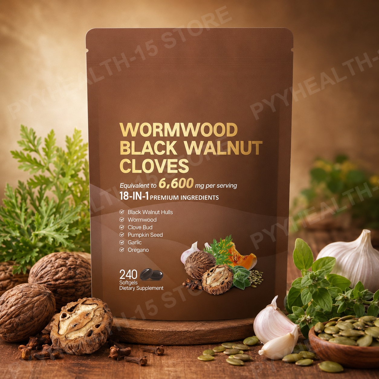 18-in-1 Wormwood Black Walnut  - Herbal Wellness recensie en prijs
