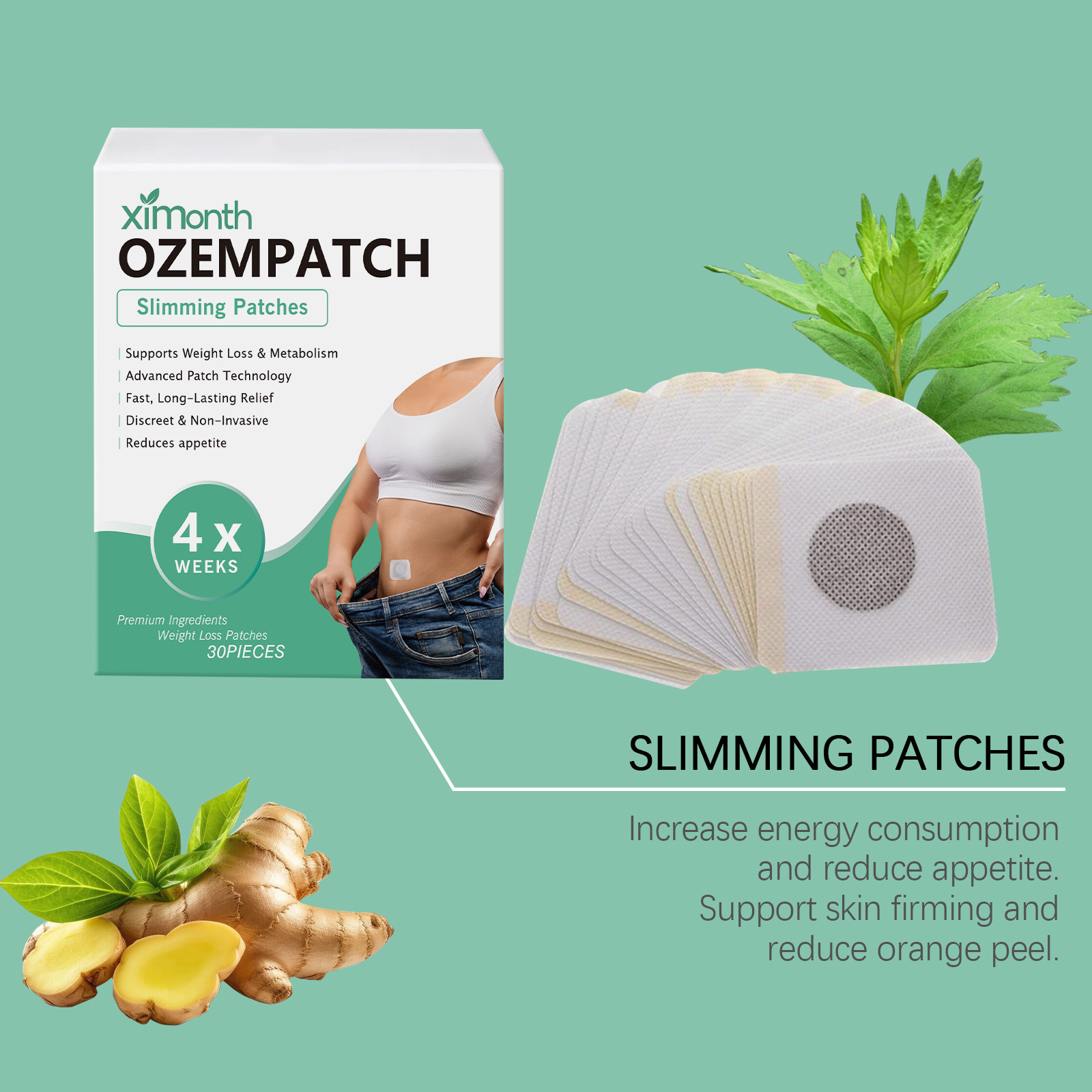 Ximonth Body Shaping Patches I - Herbal Wellness recensie en prijs