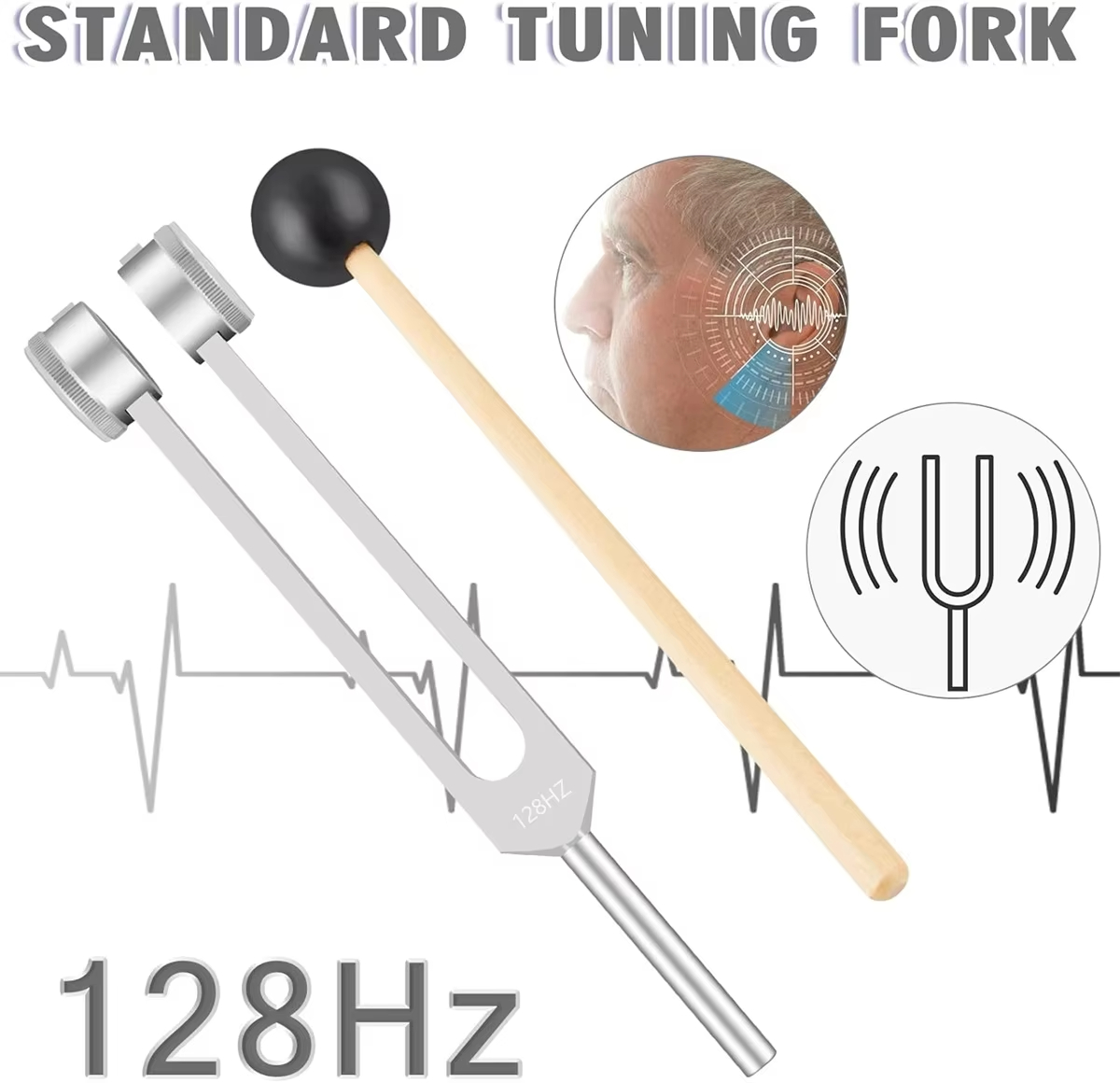 Miwayer 128Hz Tuning Fork, Dee - Healing Wellness recensie en prijs