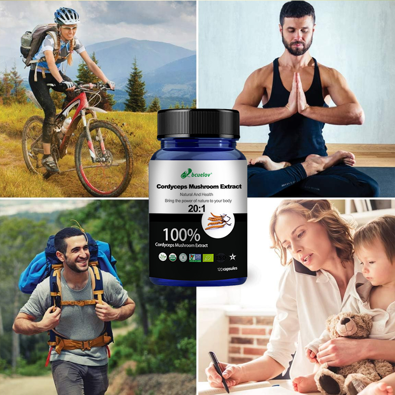 Cordyceps Mushroom Extract Cap - Herbal Wellness Water recensie en prijs